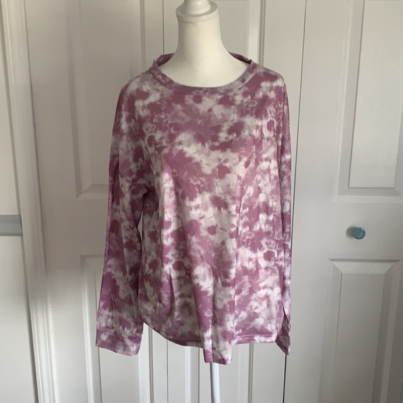 Romantic hut purple tie dye lounge set in Medium. - Picture 2 of 5